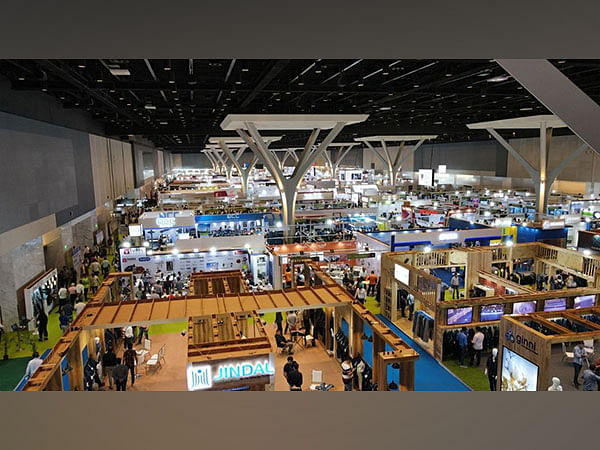 A one-stop selling and sourcing platform with excellent quality for textile and garment production on display at one of India's largest textile shows