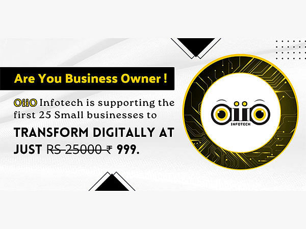 OiiO Infotech is supporting the first 25 Small businesses to transform digitally at just Rs 999