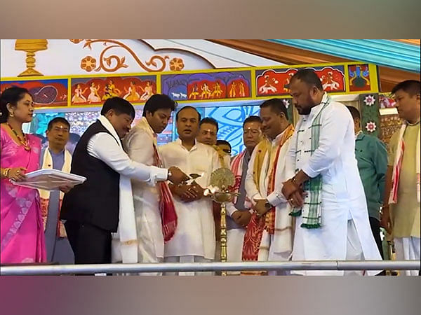 Assam CM inaugurates Sri Sri Madhabdev Kalakshetra at Narayanpur, lays foundation stone of several projects