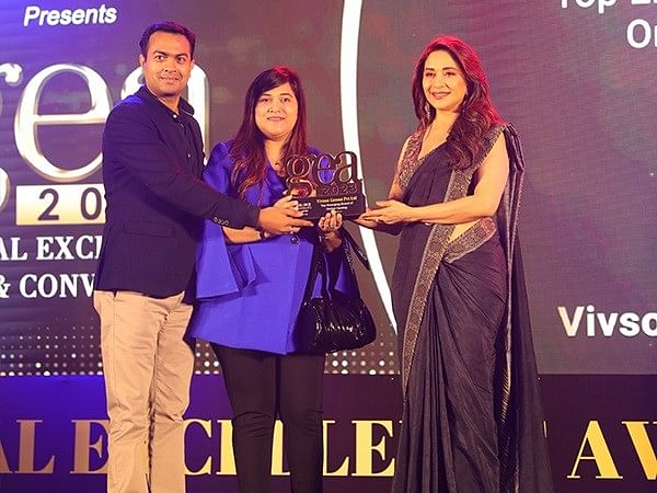 Vivson Games Pvt. Ltd. awarded as the Top Emerging Brand of Online Gaming at the Global Excellence Awards 2023