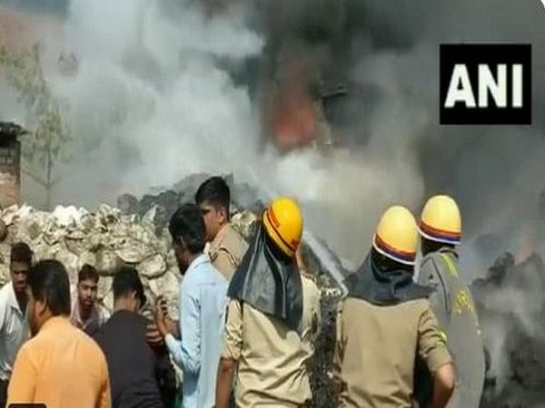 Massive fire breaks out at chemical factory in UP's Bareilly