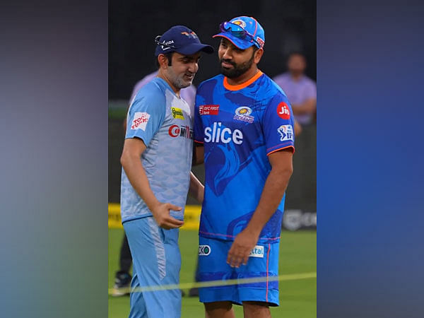 Watch: Rohit Sharma, Gautam Gambhir all smiles ahead of LSG-MI encounter