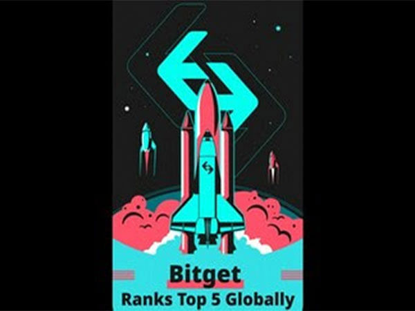 Bitget ranks in the top 5 Crypto Derivatives Exchange