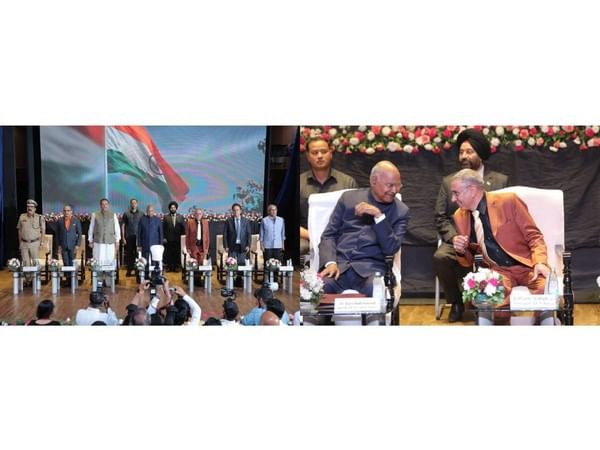 Former President RAM NATH KOVIND felicitated Gallant Warriors Award organized by EK HI RASTA (Trust)