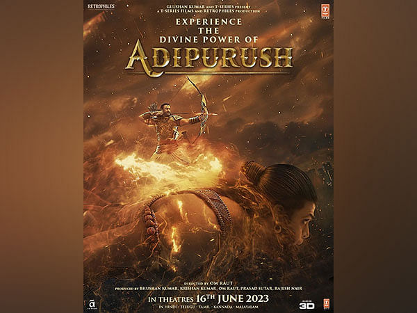 Adipurush: New poster featuring Prabhas and Devdatta G Nage unveiled