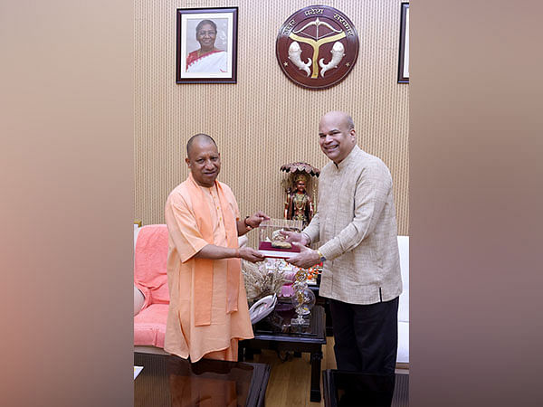 Sri Lankan High Commissioner meets UP CM Yogi Adityanath, discusses cementing ties