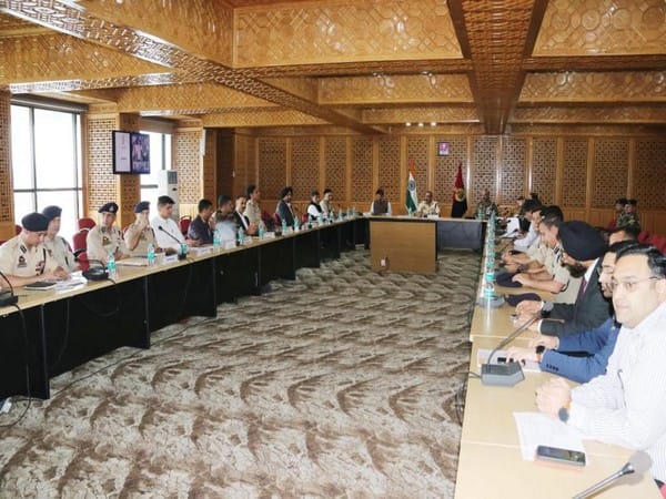 J-K: DGP Dilbag Singh chairs high-level joint security meetings in Srinagar, asks to ensure close liaison at every level