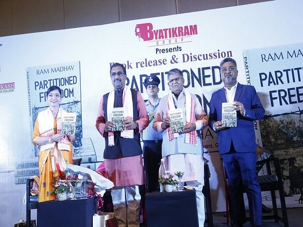 Assam Governor releases book 'Partitioned Freedom' authored by Ram Madhav 