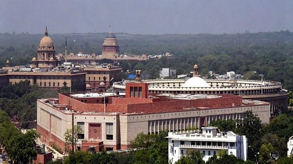 An aerial view of the New Parliament House (Photo/ANI)
