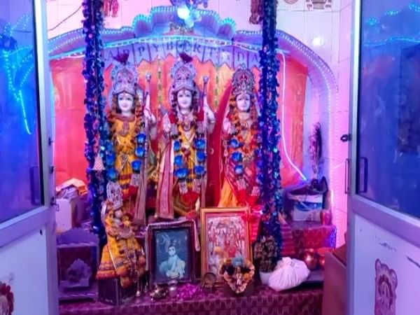 MP man spends lifetime savings to build  Radha-Krishna temple in wife's memory, Muslim artists perform carvings