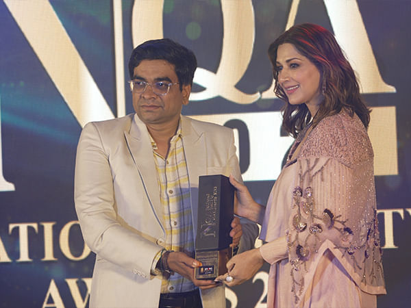 BKN Enterprise Pvt Ltd awarded as the Most Trusted Computerized Embroidery Machine Supplier in Surat at the Brand Empower's NQA2023 Awards
