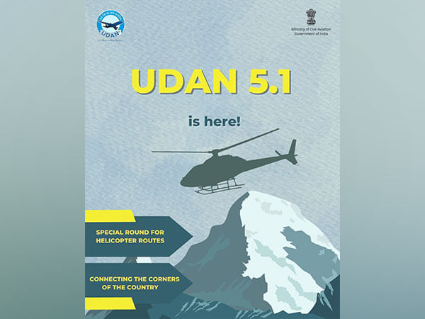 Ministry of Civil Aviation launches UDAN 5.1 specifically designed for helicopter routes