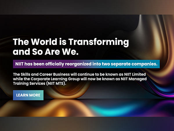 NIIT Ltd completes Demerger of Corporate Learning Business into NIIT Learning Systems Ltd