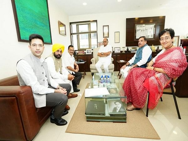 Delhi vs Centre ordinance row: Kejriwal meets NCP chief Sharad Pawar in Mumbai