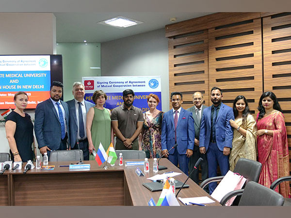 Perm State Medical University, Russia, signs cooperation agreement with Russian House, New Delhi