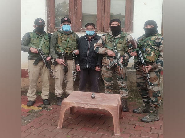 Lashkar terrorist arrested from J-K's Baramulla