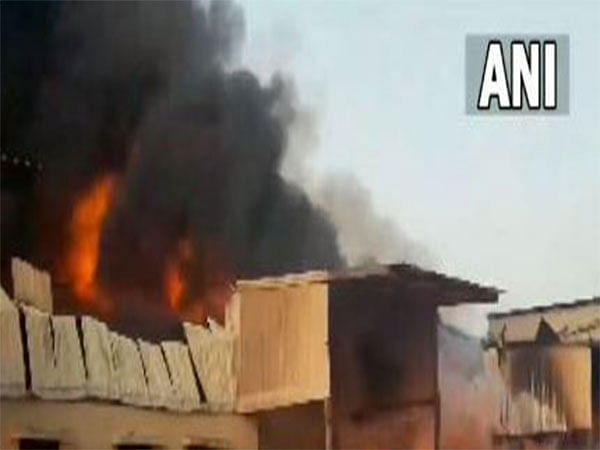 Massive fire breaks out at plastic factory in Gujarat's kheda