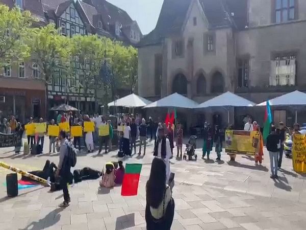 Baloch hold anti-Pakistan protests in Germany against nuclear tests in Balochistan