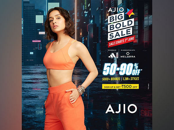 AJIO announces 'Big Bold Sale', to start on June 1 – ThePrint –