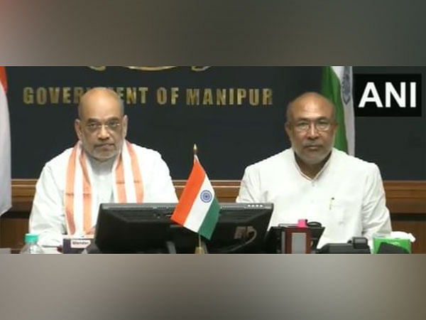 Manipur violence: Amit Shah meets civil society members in Imphal