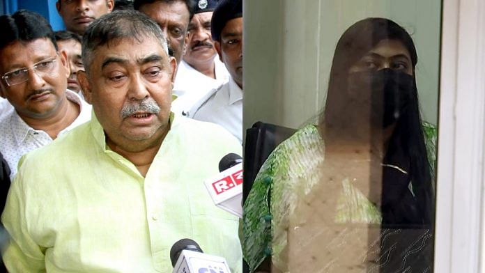 File photos of TMC leader Anubrata Mondal and his daughter Sukanya Mondal | ANI