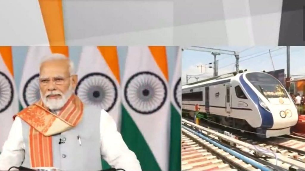 PM flags off Northeast’s 1st Vande Bharat, from Guwahati to Bengal’s New Jalpaiguri