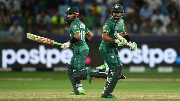 File photo of Babar Azam and Muhammad Rizwan | Twitter @ICC