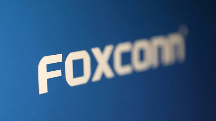 Foxconn logo is seen in this illustration | Reuters