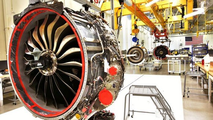 Technicians build LEAP engines for jetliners at a new, highly automated General Electric (GE) factory in Lafayette, Indiana | File Photo: Reuters