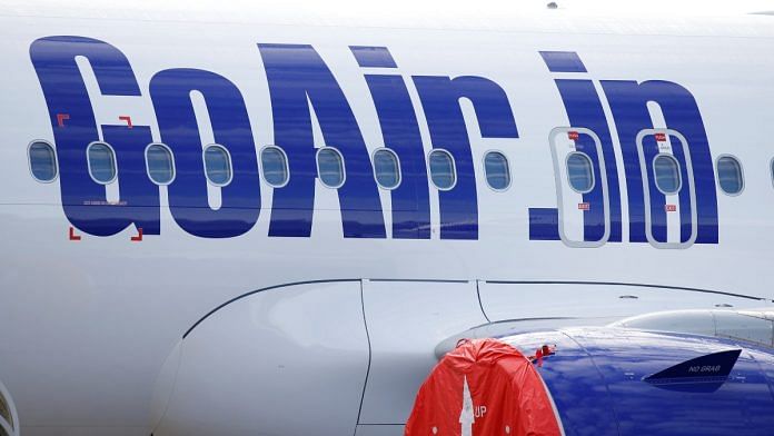 The logo of GoAir India Airlines is pictured on an Airbus plane in Colomiers near Toulouse, France | Reuters file photo