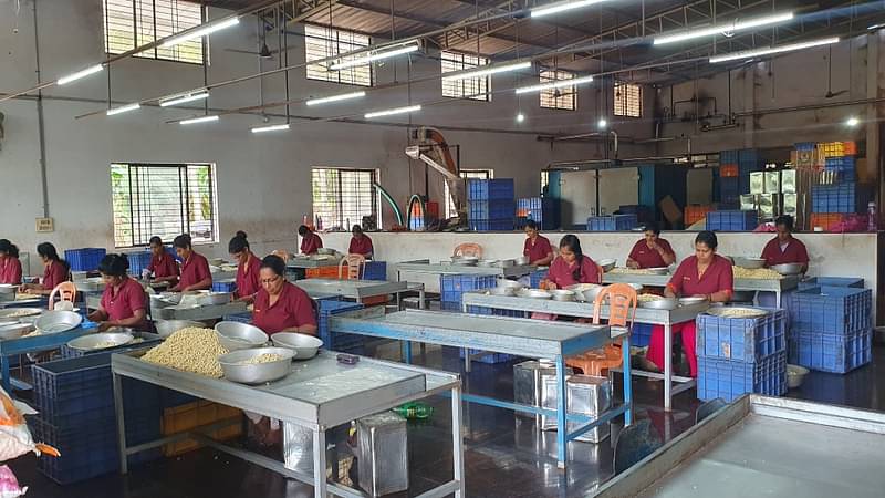 Women at work at private factory in Hebri | Sharan Poovanna | ThePrint