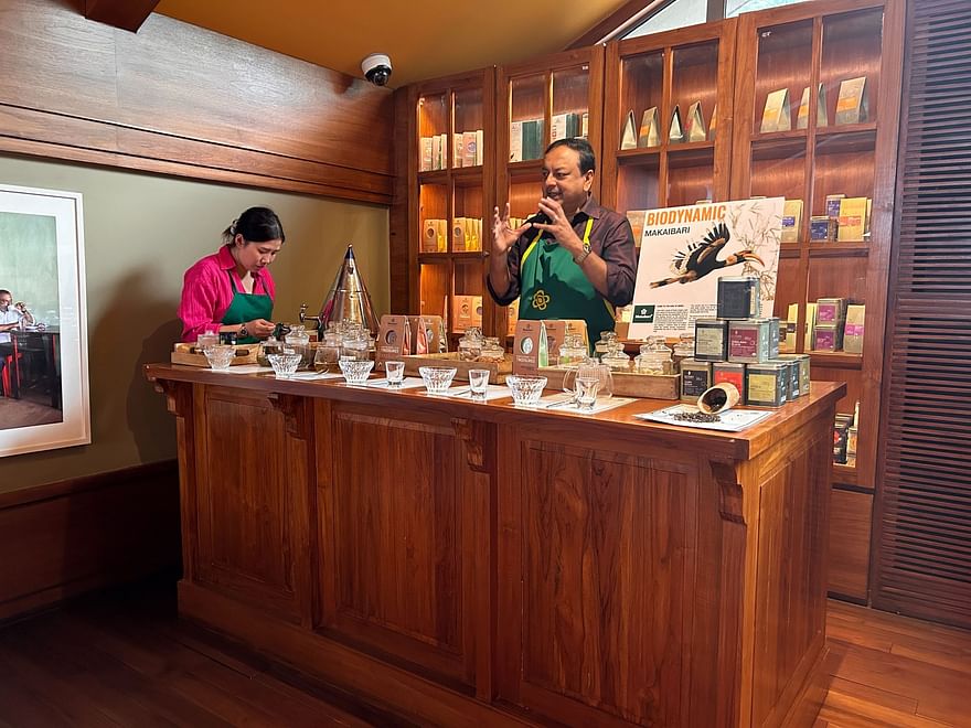 Tea tasting session at Taj Hotels | Sreyashi Dey/ThePrint