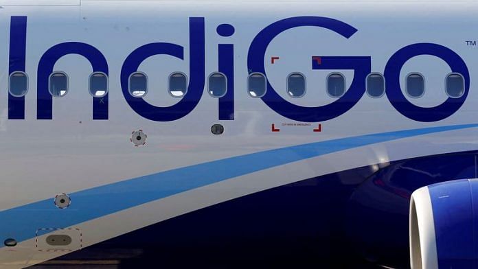 The logo of IndiGo Airlines is pictured on passenger aircraft on the tarmac in Colomiers near Toulouse, France | File Photo: Reuters