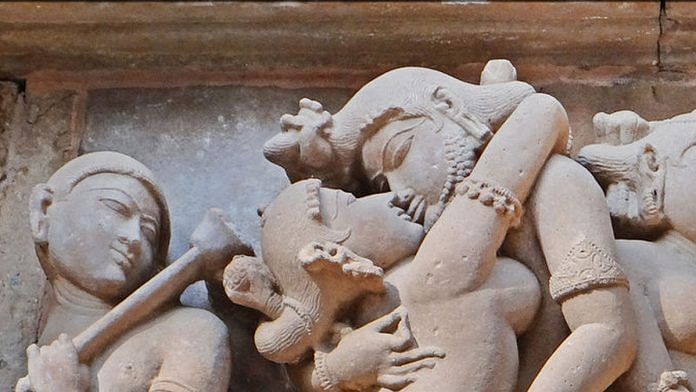 Khajuraho sculpture