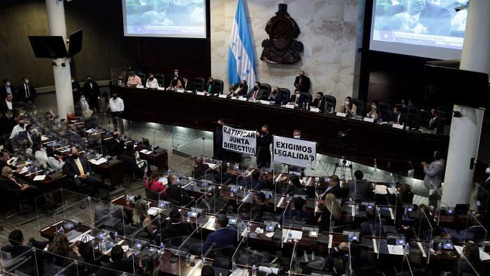 Representational image | A general view of lawmakers attending the first session of the Congress in Tegucigalpa, Honduras | REUTERS File Photo