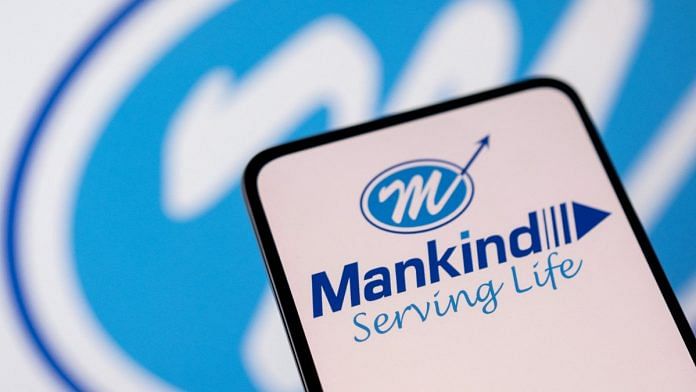 Mankind Pharma logo is seen in this illustration | Reuters