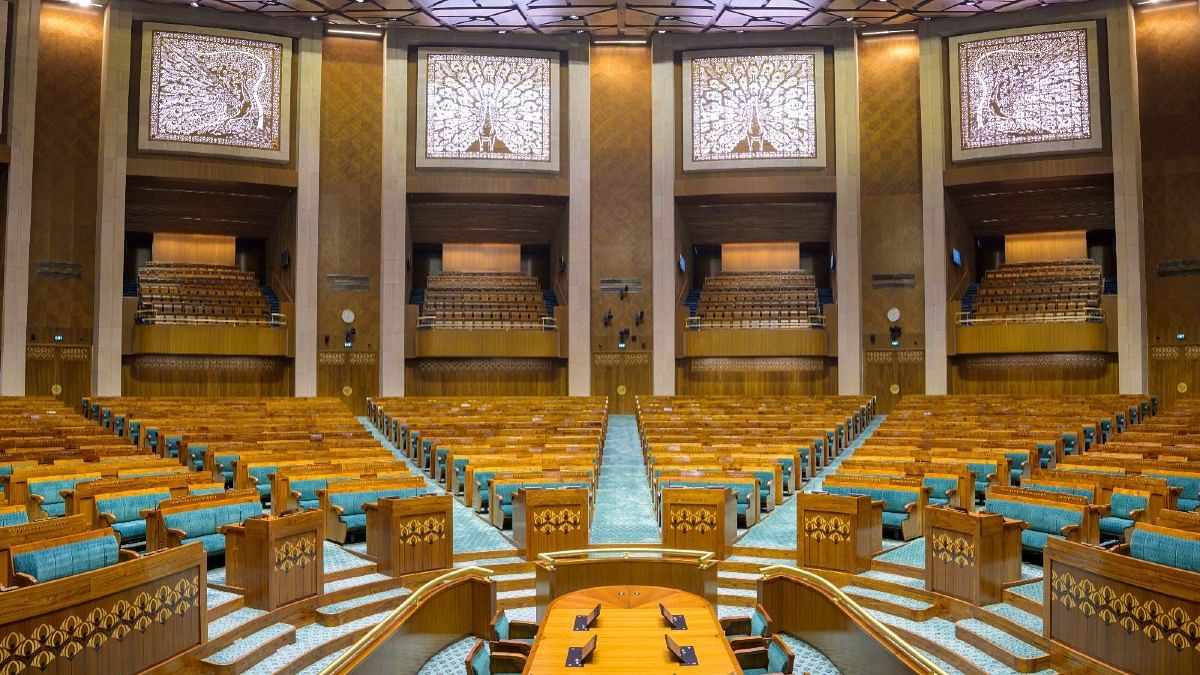 New Parliament building: Seating for 1,272 & 'sengol'