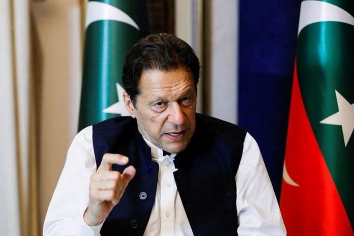 File photo of former Pakistan PM Imran Khan | Reuters