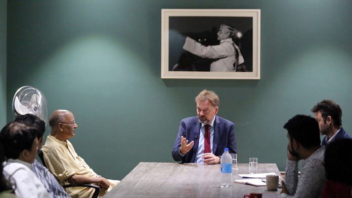 German Ambassador to India Philipp Ackermann in conversation with ThePrint team | Suraj Singh Bisht | ThePrint