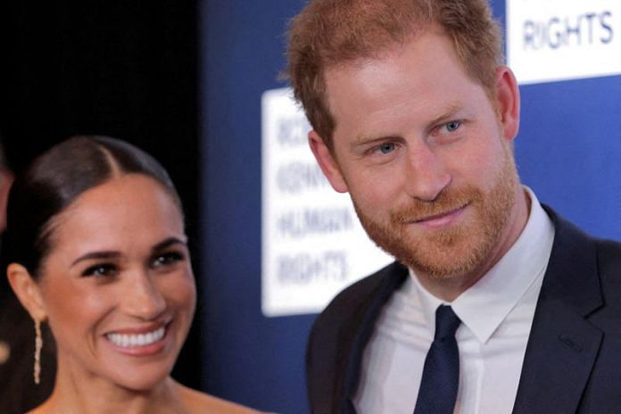 Prince Harry with wife Meghan | Reuters file photo