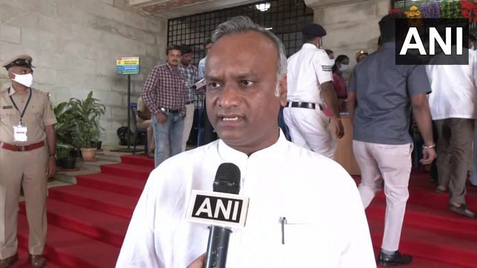 Congress leader Priyank Kharge | File photo via Twitter/@ANI