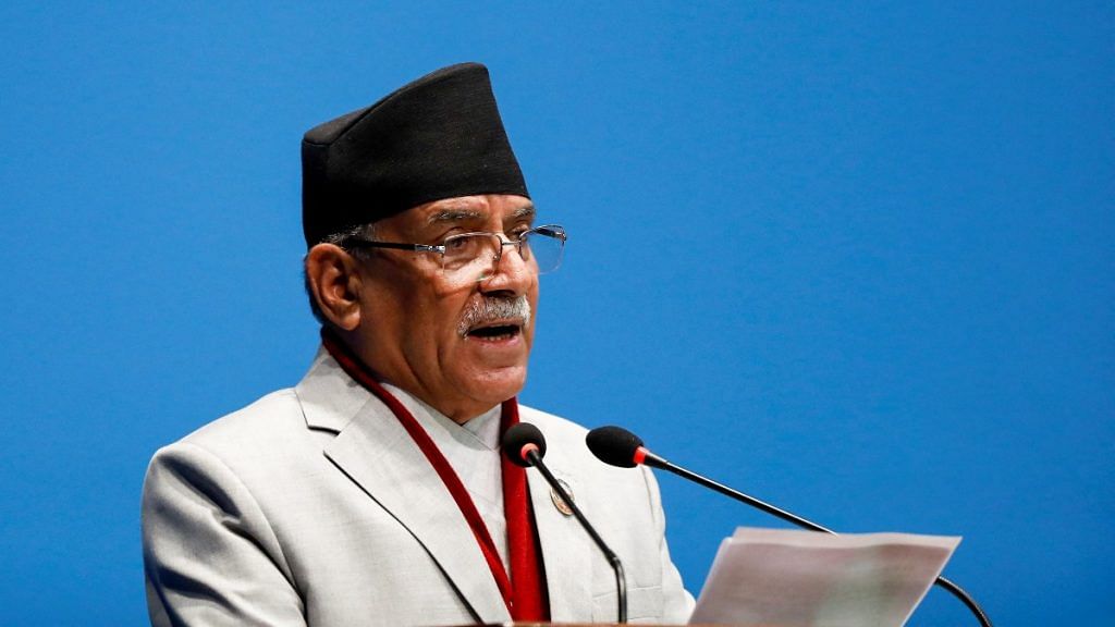 Nepal's Prime Minister Pushpa Kamal Dahal | Reuters/Navesh Chitrakar