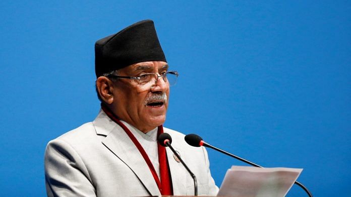 Nepal's Prime Minister Pushpa Kamal Dahal | Reuters/Navesh Chitrakar