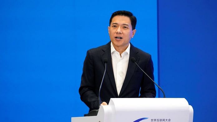 Baidu's co-founder and CEO Robin Li speaks during the fifth World Internet Conference (WIC) in Wuzhen, Zhejiang province | Reuters/Aly Song