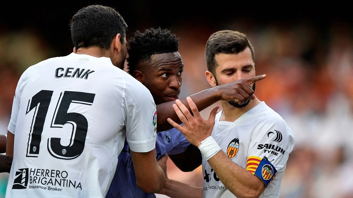 Spain arrests 7 after racist incidents targeting brazilian soccer player vinicius jr