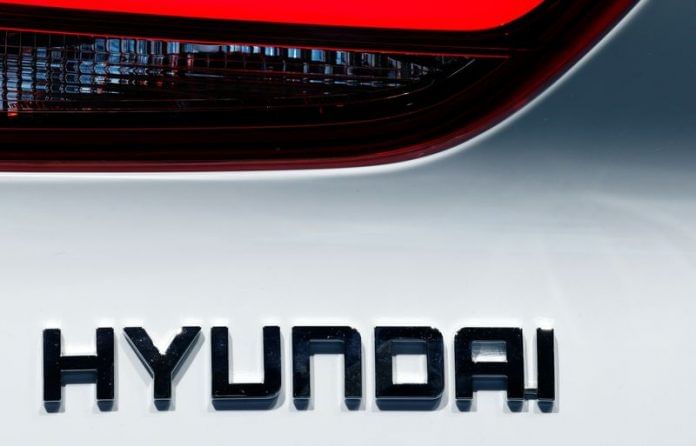 The Hyundai logo | REUTERS File Photo