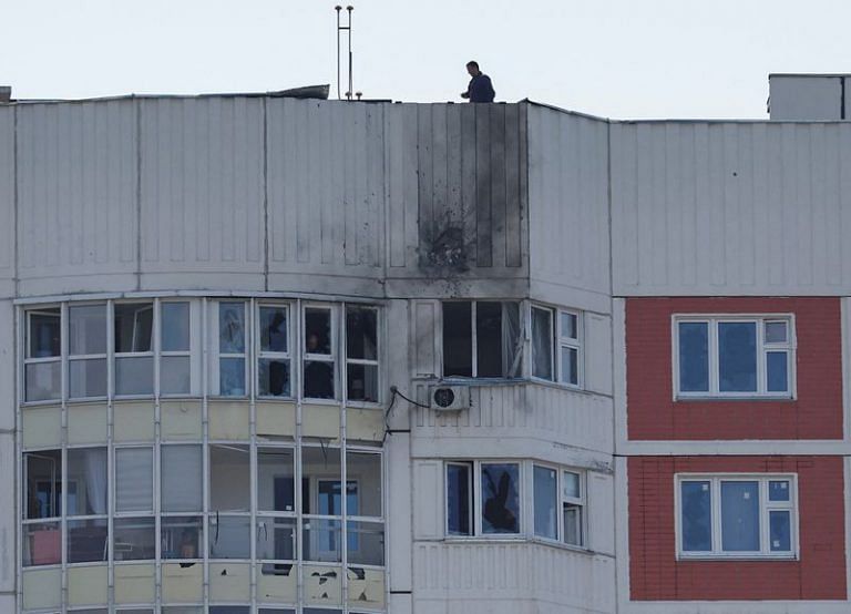 Ukraine war comes to Moscow as drones strike Russian capital’s wealthiest areas