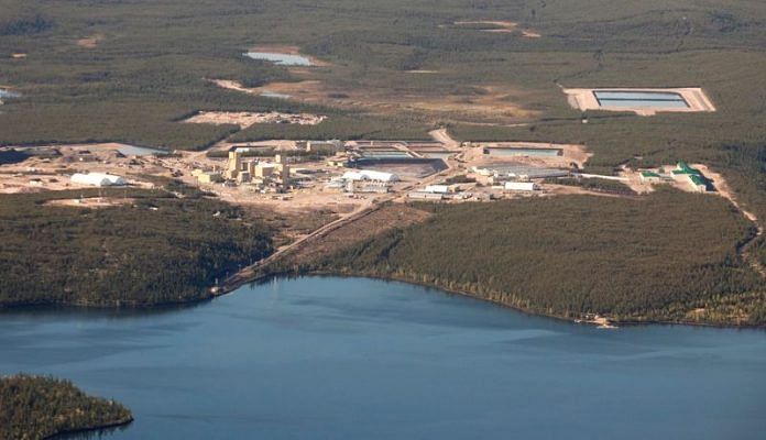 An aerial view of Cameco's Cigar Lake uranium mine site in northern Saskatchewan | REUTERS File Photo