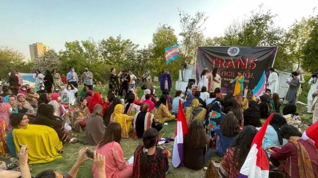 A vigil organised by Transgender Rights Consultants Pakistan to honour the victims of gender-based violence. | Representational image | Instagram @trconsultantspk