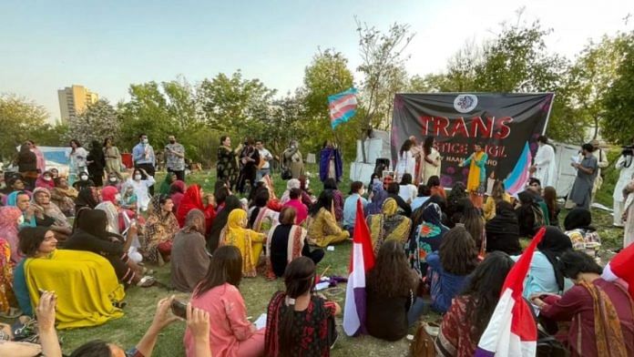 A vigil organised by Transgender Rights Consultants Pakistan to honour the victims of gender-based violence. | Representational image | Instagram @trconsultantspk